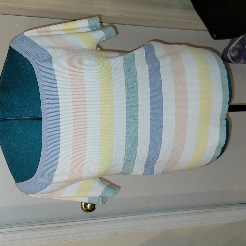 Size 4 Torrid pastel short sleeve top
